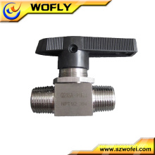 ss304 3000psig natural gas ball valve handles